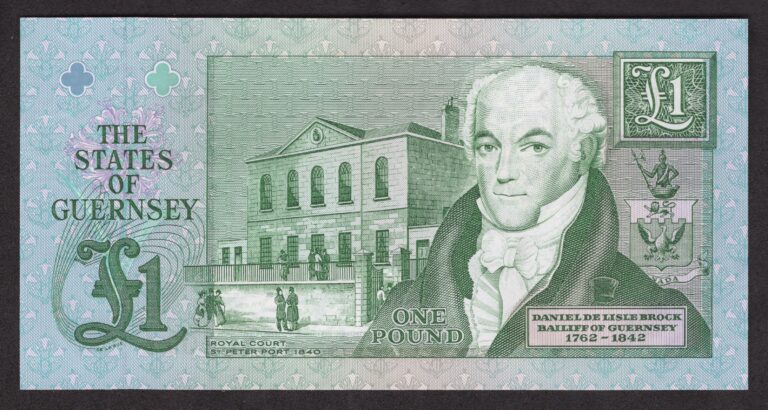 Guernsey 1 Pound 1991