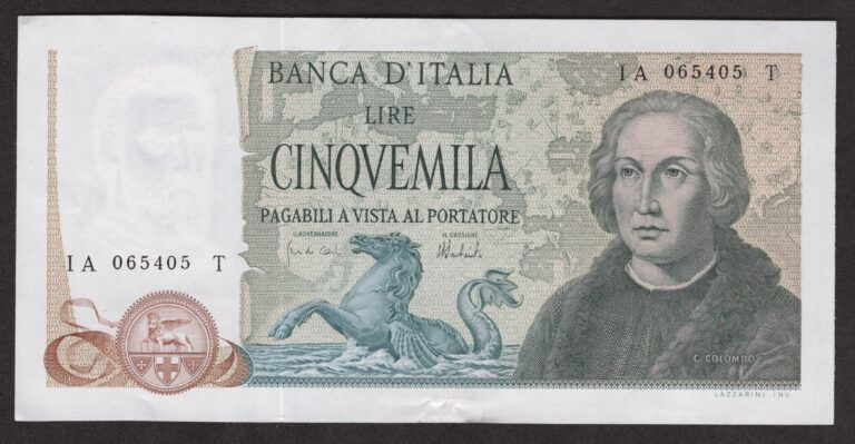 italien 5000 Lire 1971