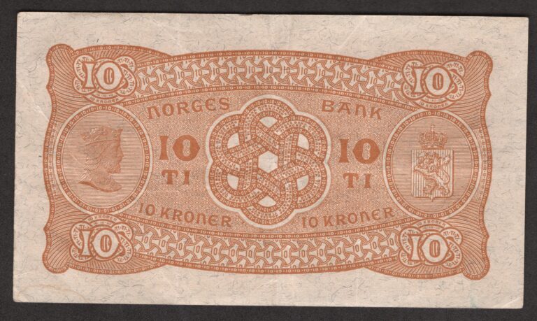 Norge 10 kr 1940