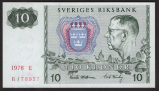 Sverige 10 kroner 1976