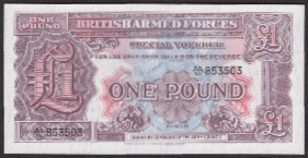 British Armed Forces 1 Pound