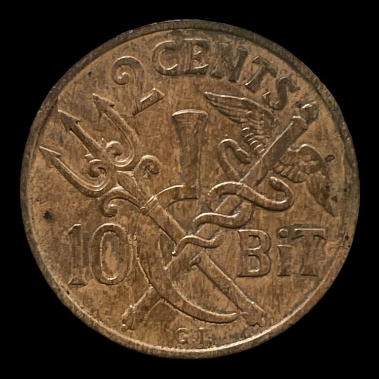 10 bit/ 2 cent 1905