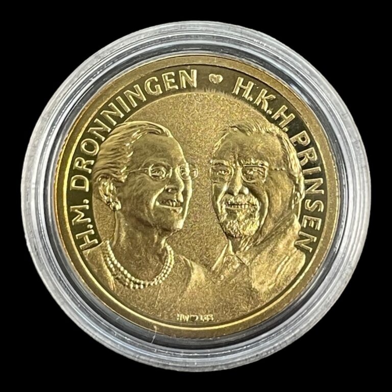 20 Kr Proof 2017-Guldbryllup