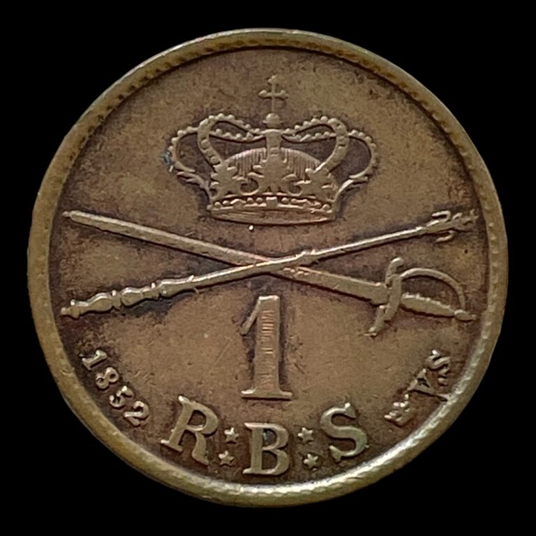 1 Rigsbankskilling 1852 - Image 2