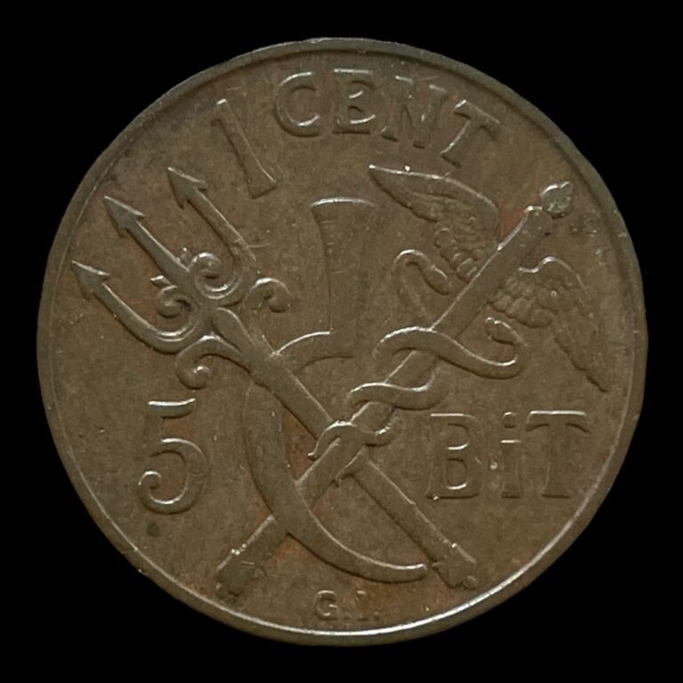 1 Cent/ 5 Bit 1905 Dansk Vestindien