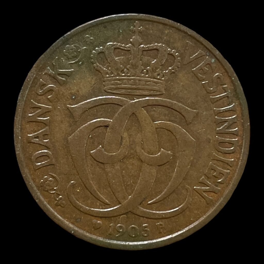 1 Cent/ 5 Bit 1905 Dansk Vestindien