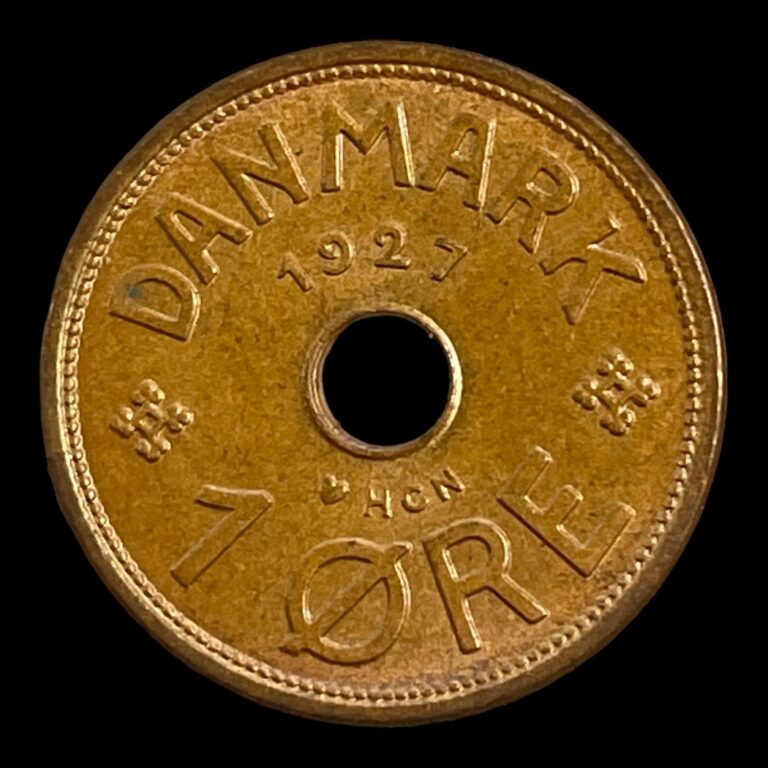 1 øre 1927 Hcn