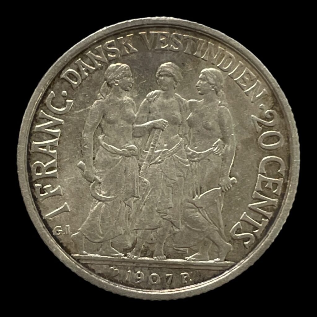 20 Skilling 1840 Dansk vestindien