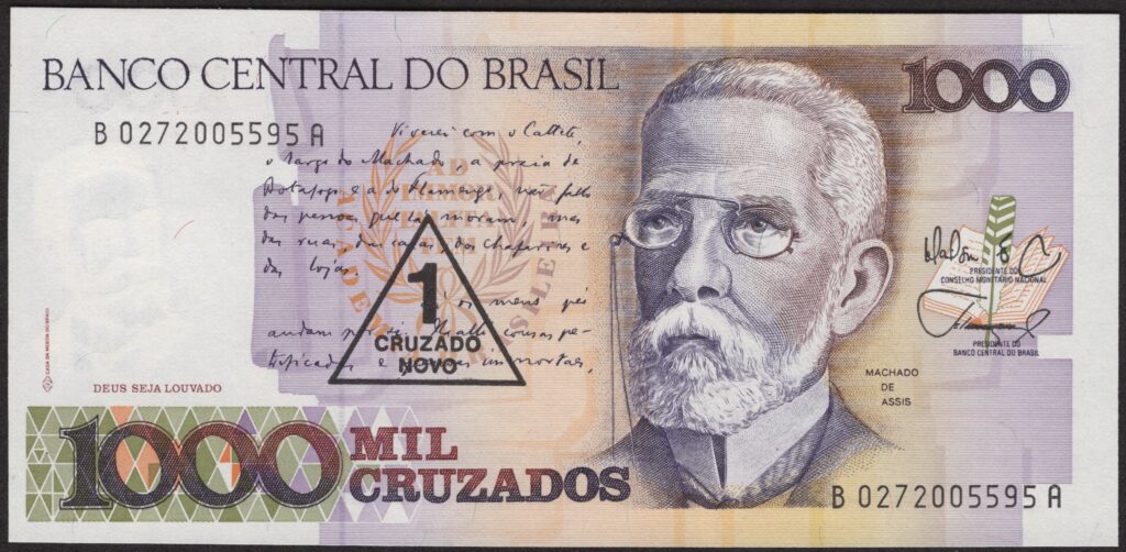 Brasilien 1 Cruzado Novo ND (1989)