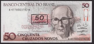 Brasilien 50 Cruzeiros 1990