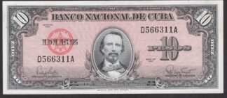 Cuba 10 pesos 1960