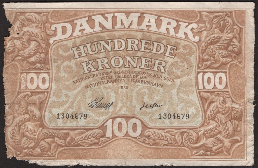 Danmark 100 Kroner 1930 Heilmann 2