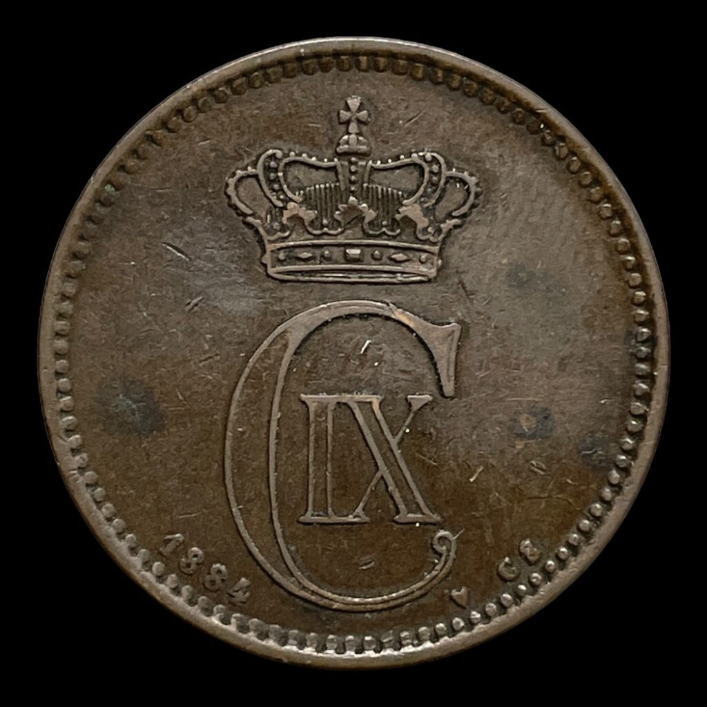 5 øre 1884