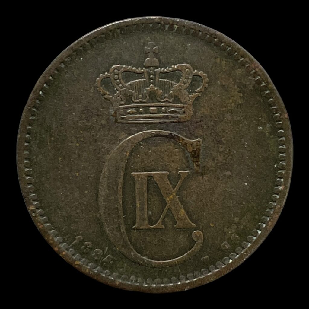 5 øre 1884