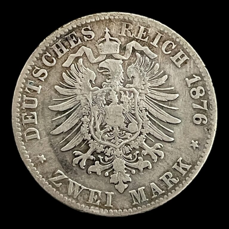 2 Mark 1876 C Tyskland