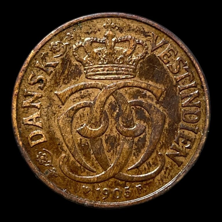 1 Cent/ 5 Bit 1905 Dansk Vestindien