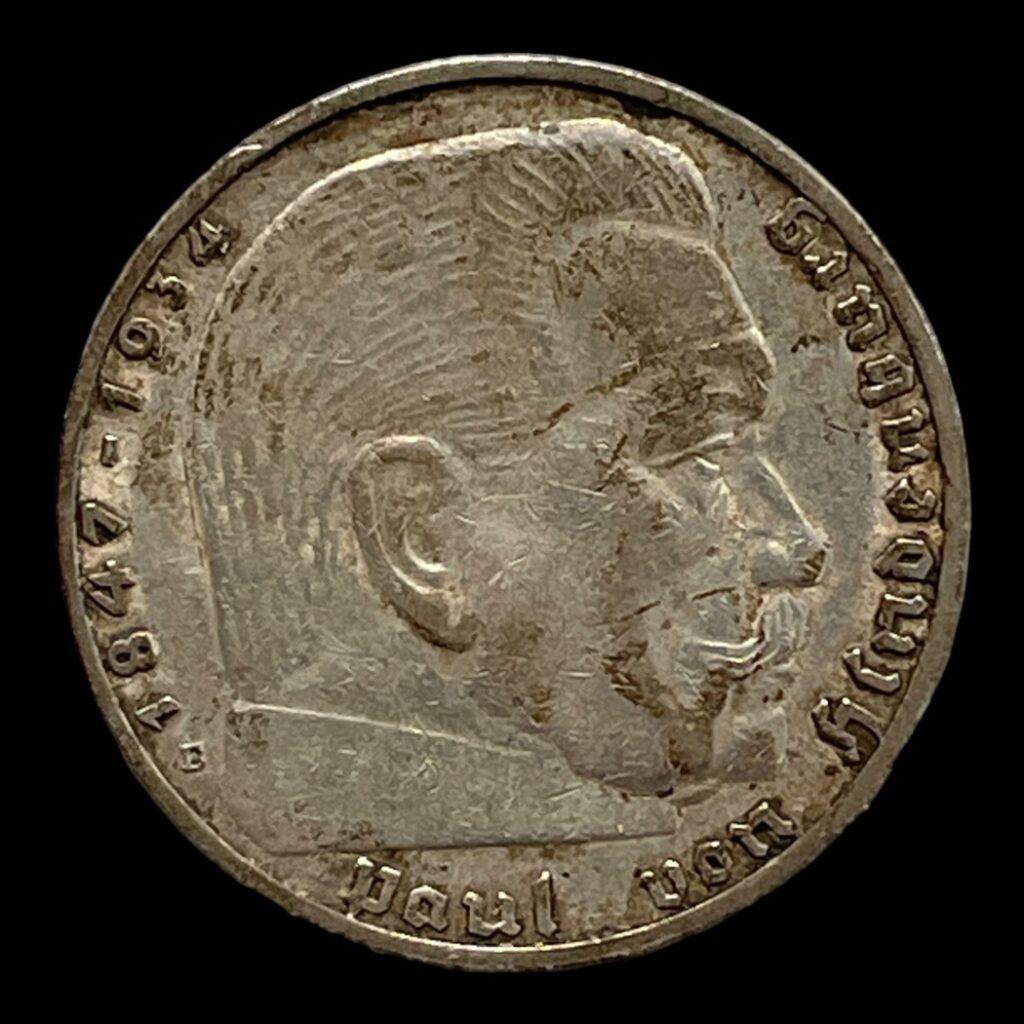 2 Reichsmark 1937 E