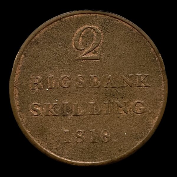 2 Rigsbankskilling 1818