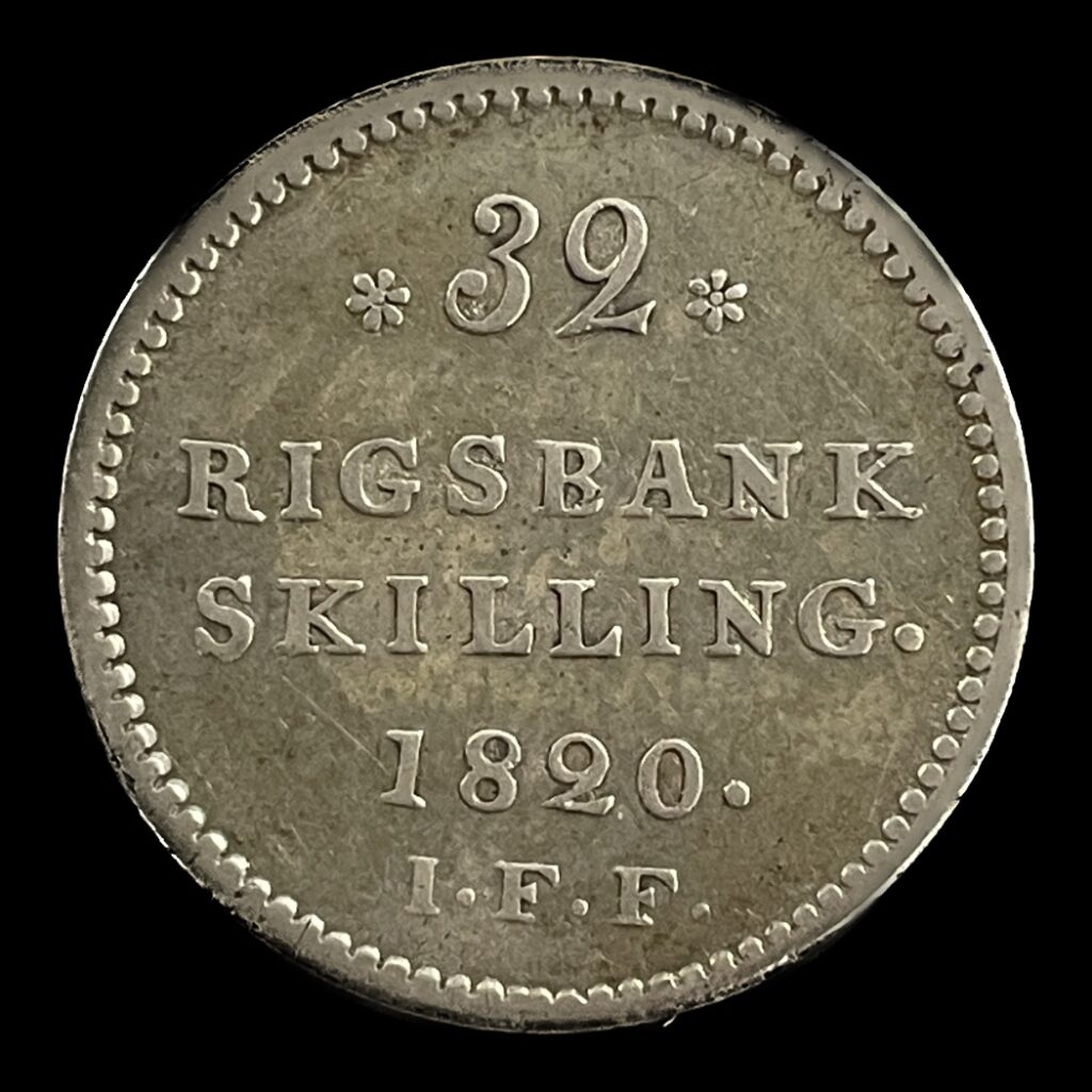 32 Rigsbankskilling 1820