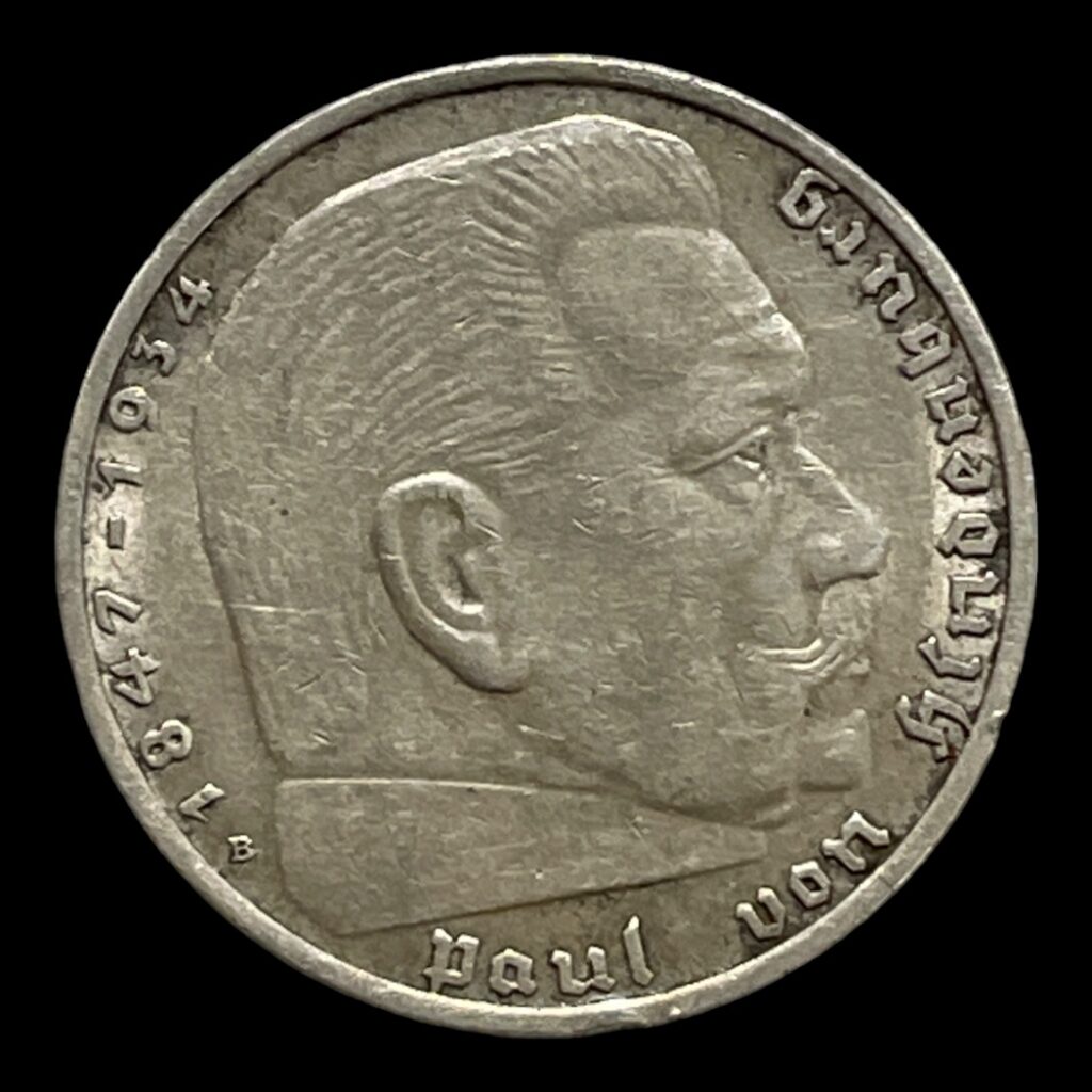 2 Reichsmark 1938 D