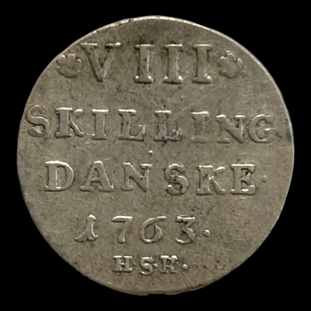 8 Skilling 1763