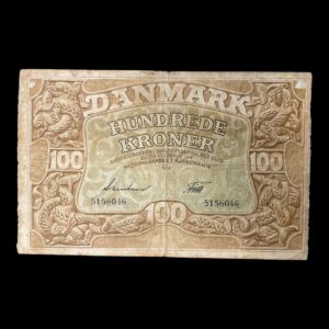 Danmark 100 Kr 1936 Heilmann 2.