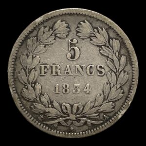 5 Francs 1834A