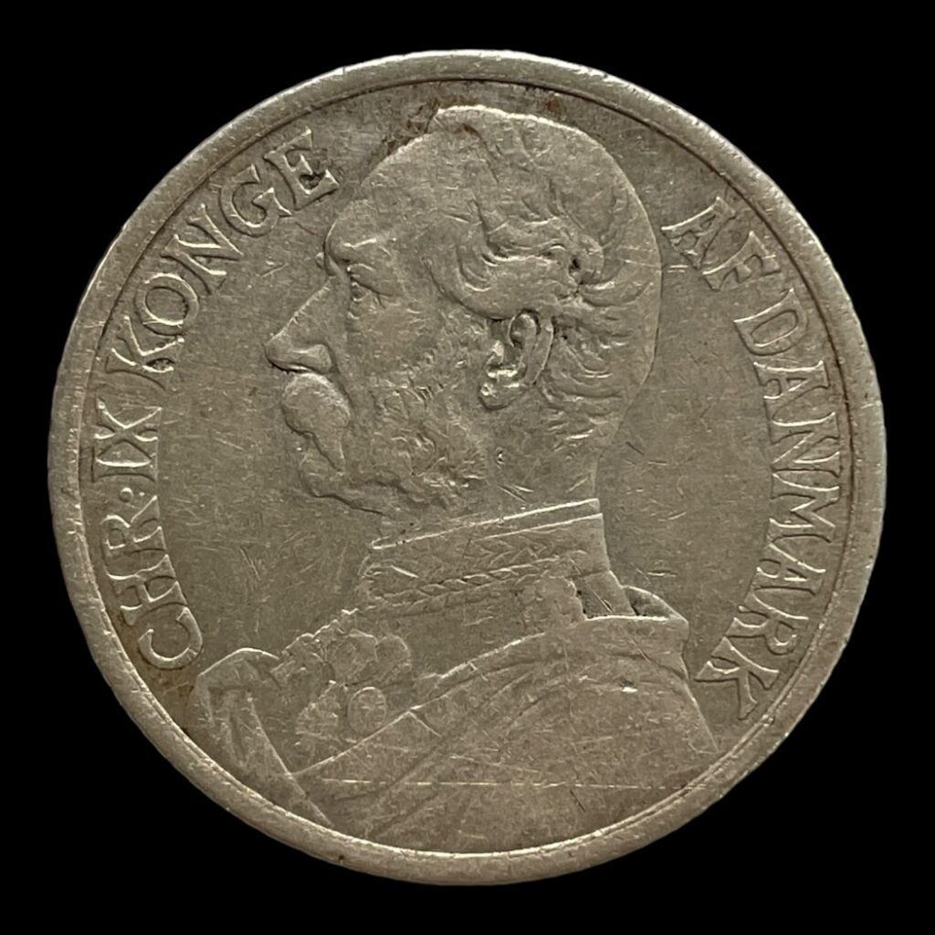 2 Francs/ 40 Cent 1905 Dansk Vestindien