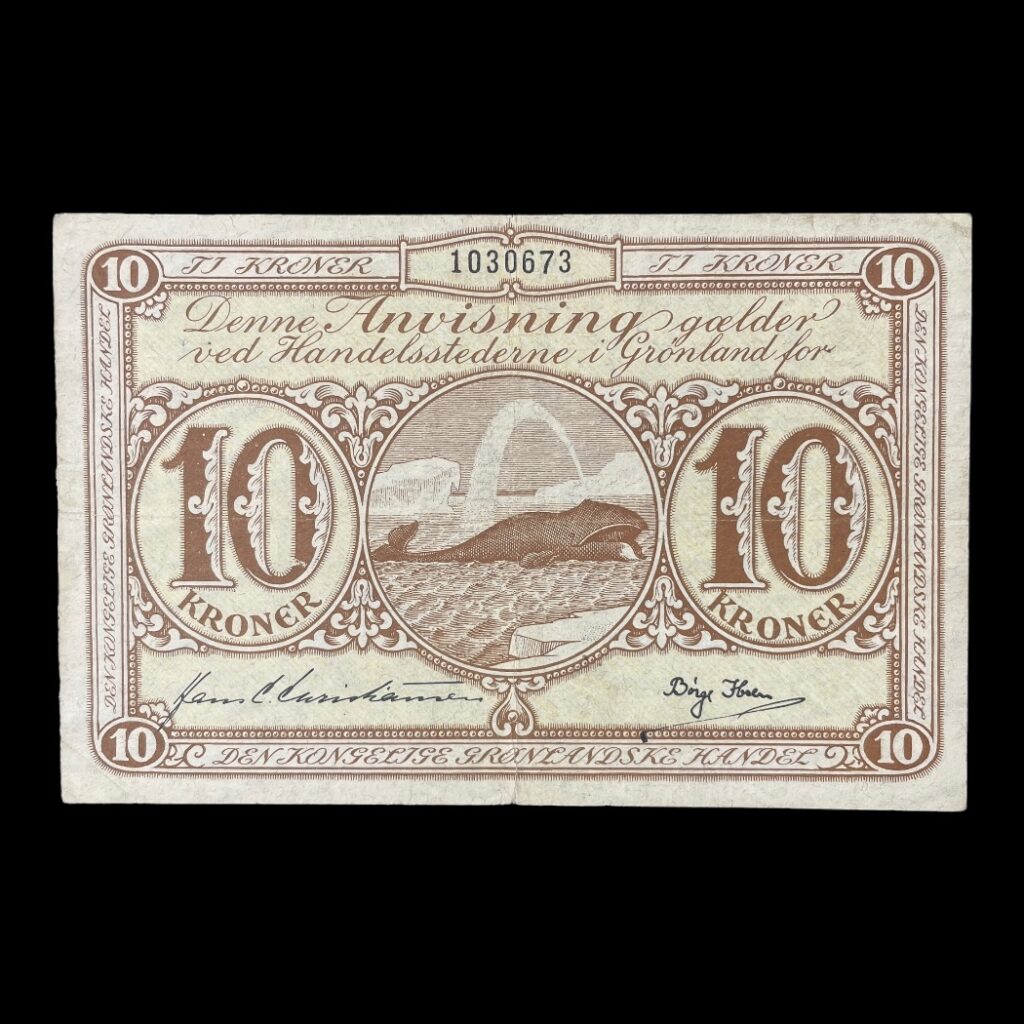 Grønland 10kr 1953