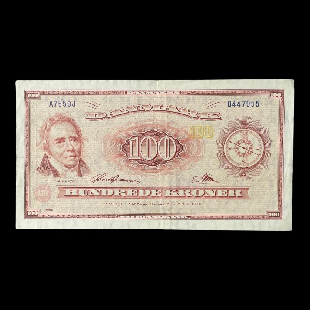 100 kr A7 1965OJ Erstatning