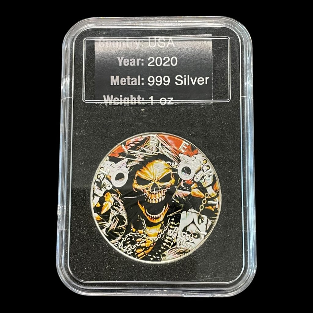 American Silver Eagle 2020 - Colorized