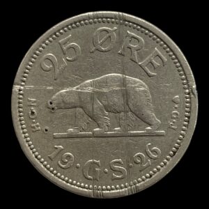 25 øre 1926 Grønland