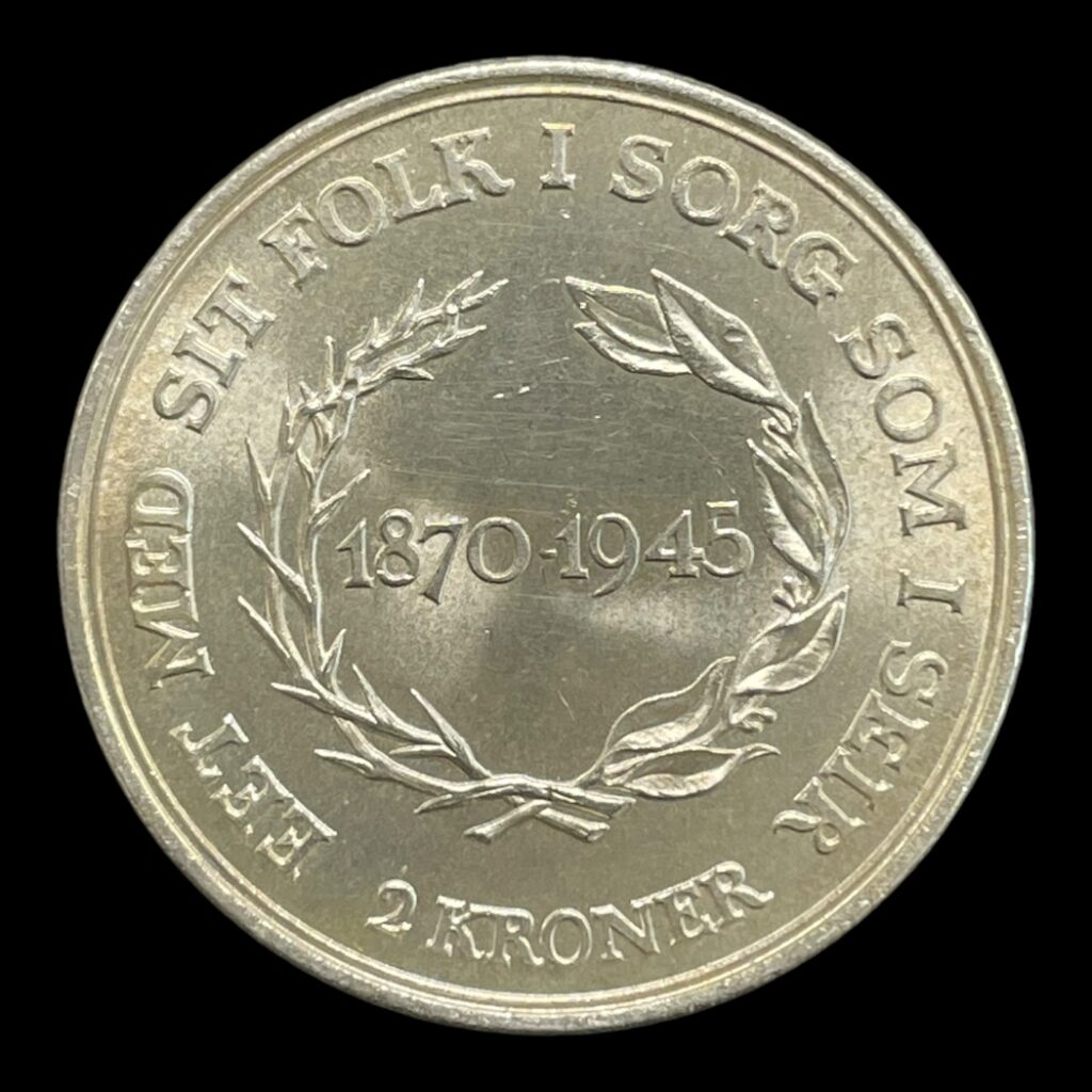 2 kr Erindringsmønt 1945