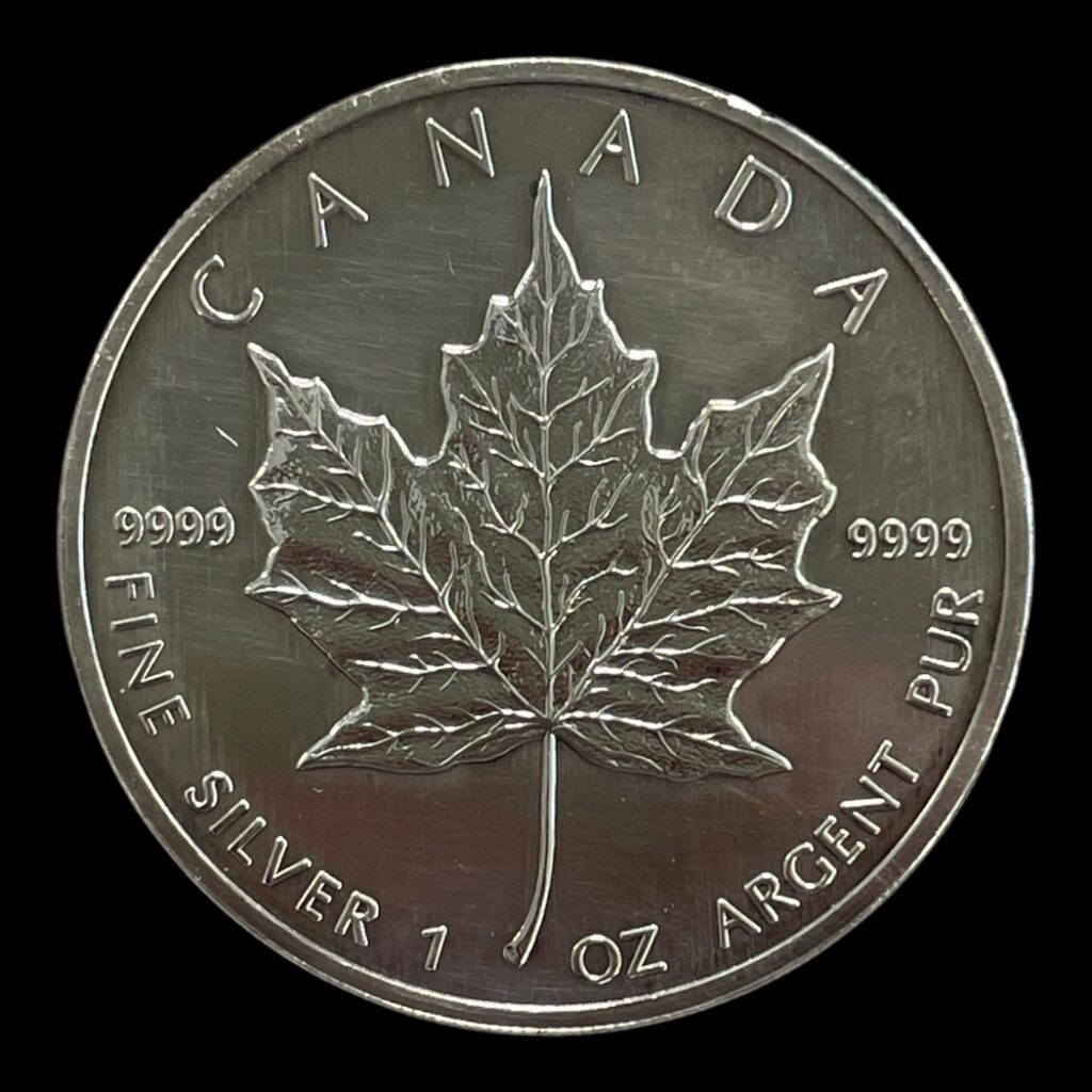 5 Dollars 1989 Canada Maple Leaf