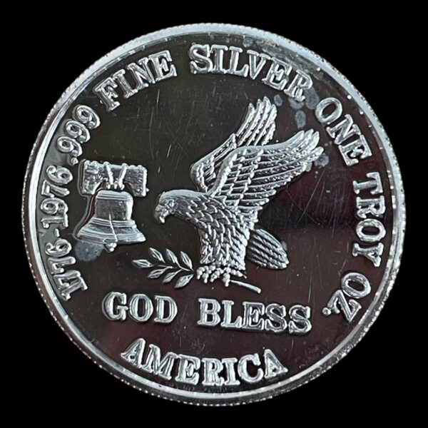 God Bless America - 1 Oz 999 Sølv