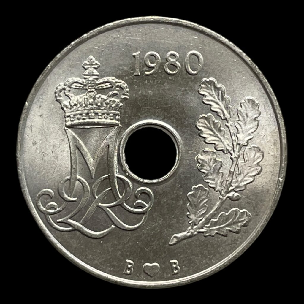 25 øre 1980