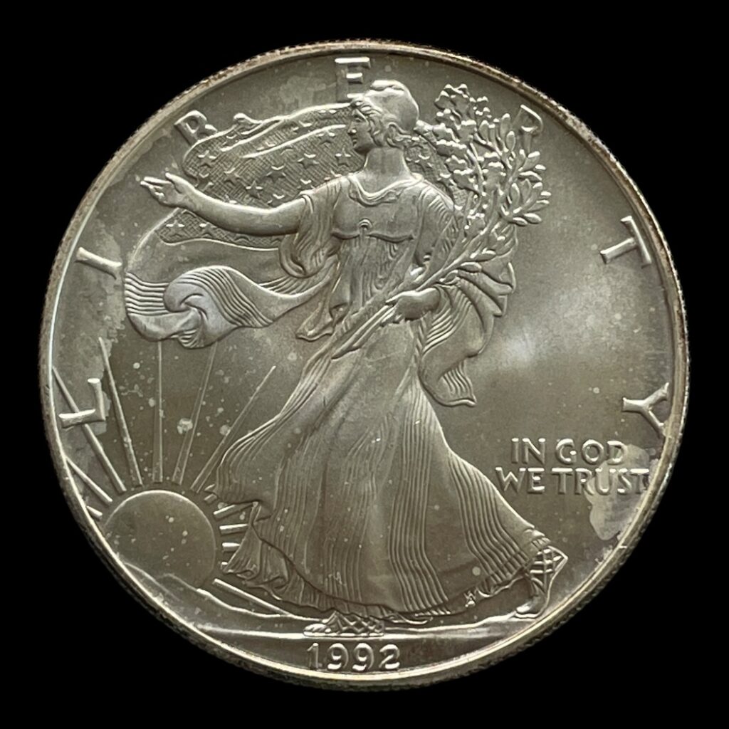 One Dollar 1992 American Eagle