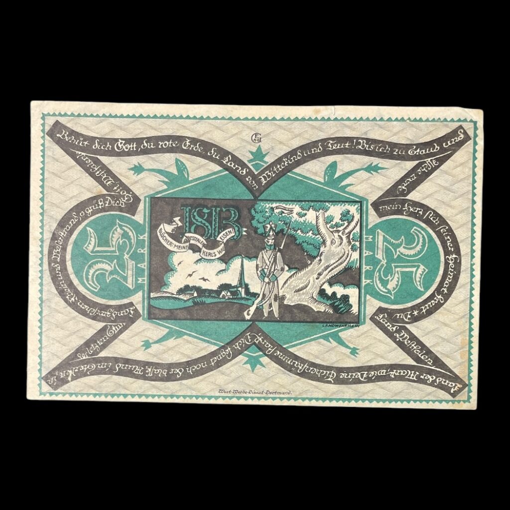 Tyskland Notgeld Dortmund 25 MK 1922