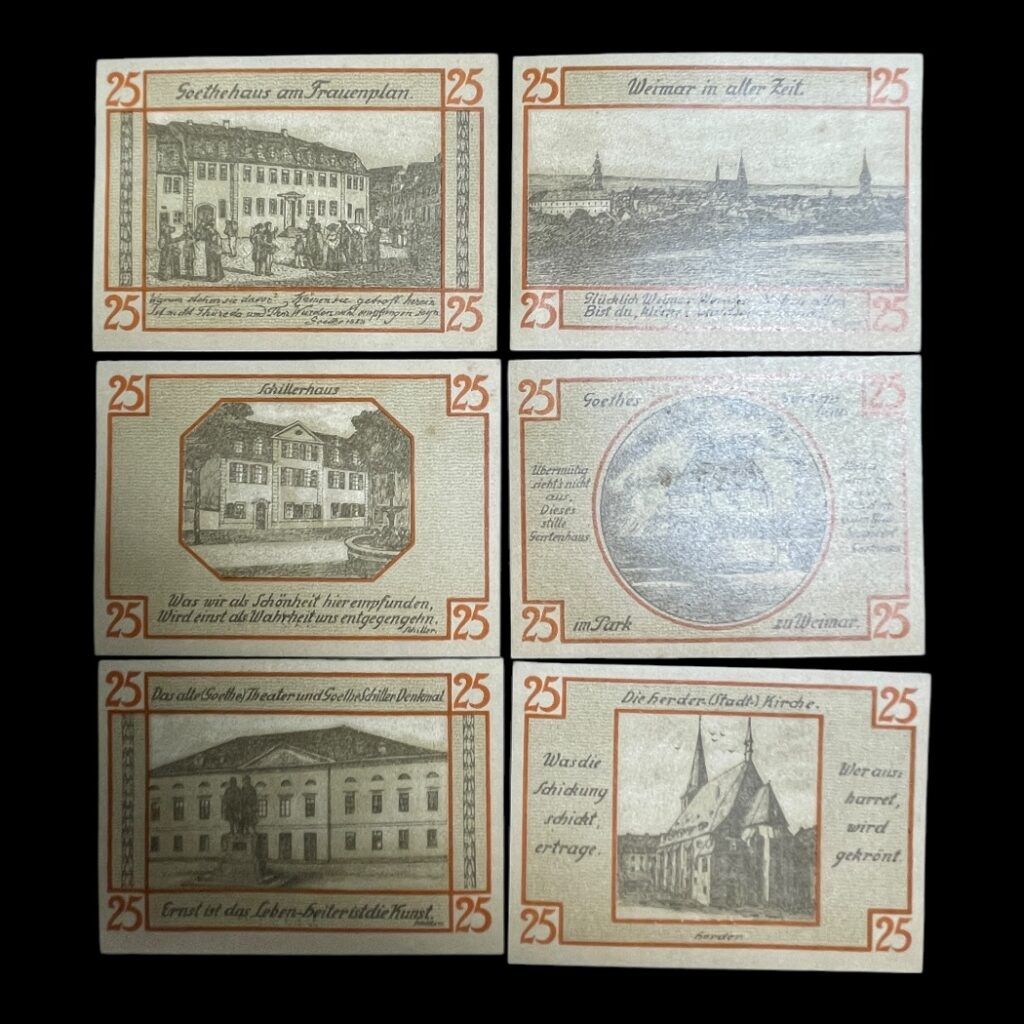 Tyskland Weimar Notgeld 1921