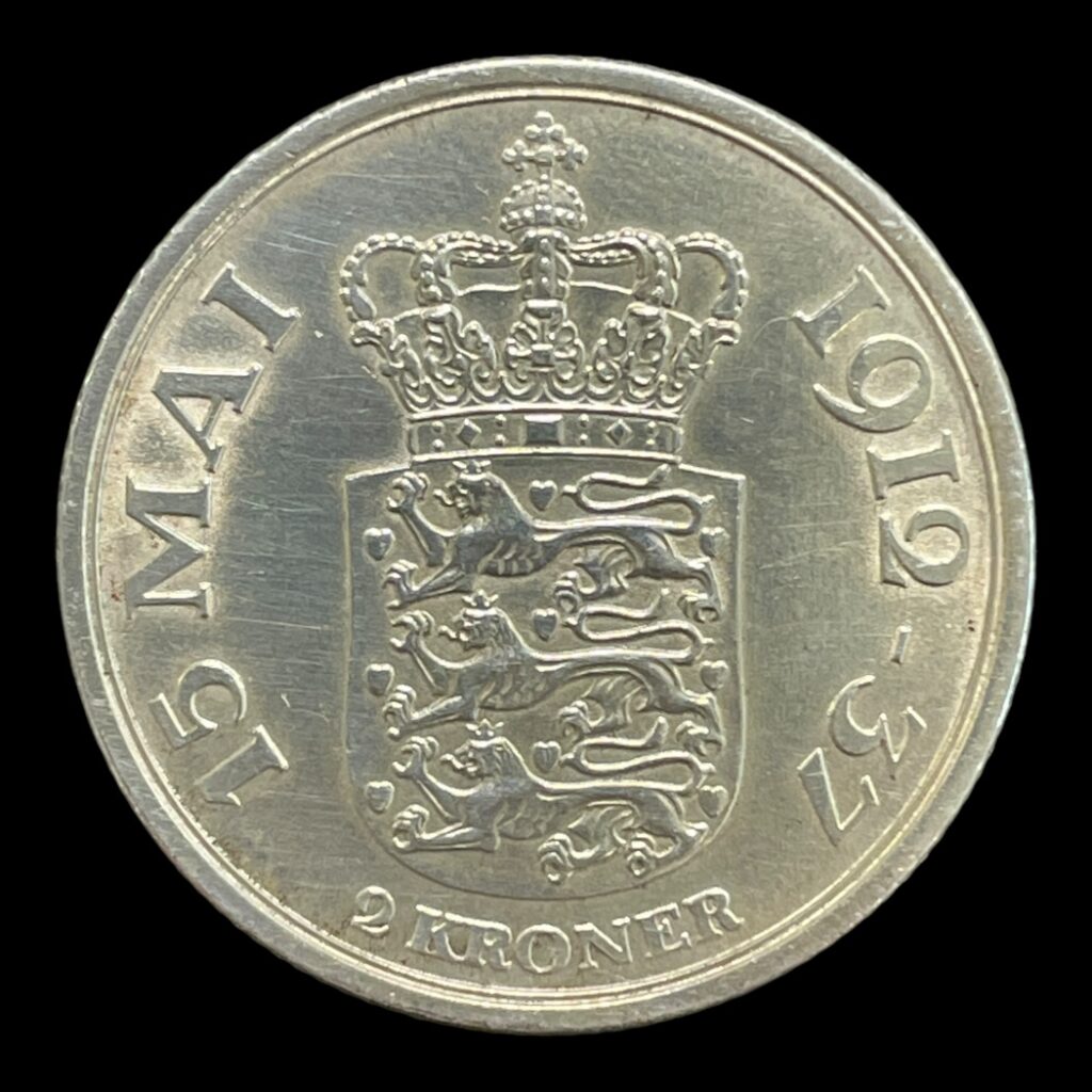 2 kr Erindringsmønt 1937