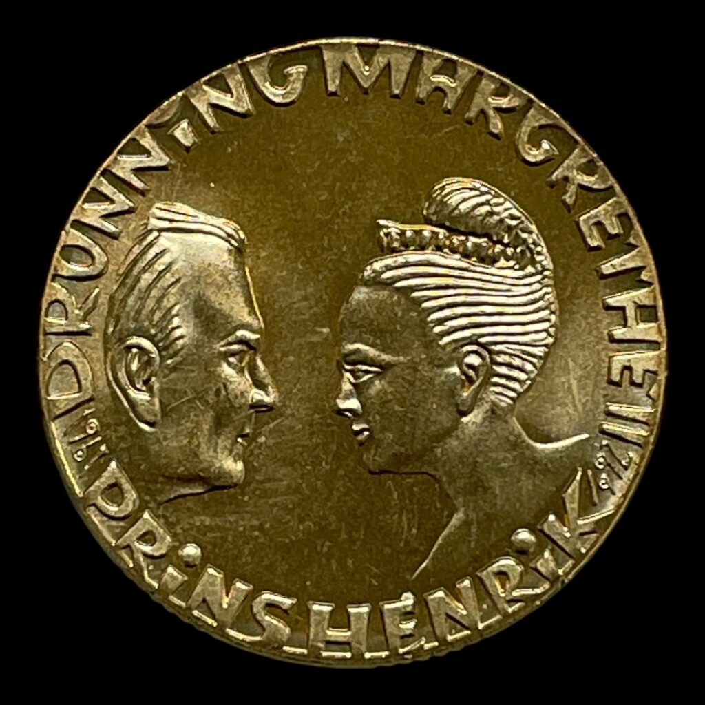 20 kr. 1992-Margrethe II. og Prins Henriks sølvbryllup