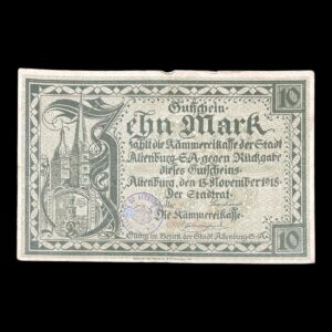 Tyskland Notgeld Altenburg 10 MK