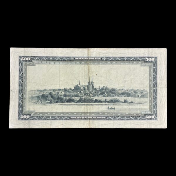 Danmark 500 Kroner A0 1967