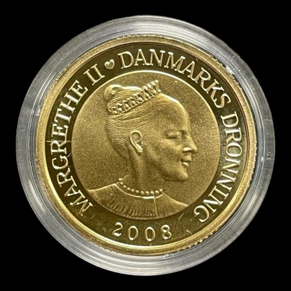 20 Kroner Proof 2008-Dannebrog