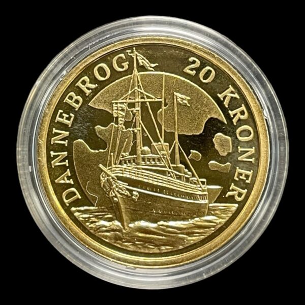 20 Kroner Proof 2008-Dannebrog