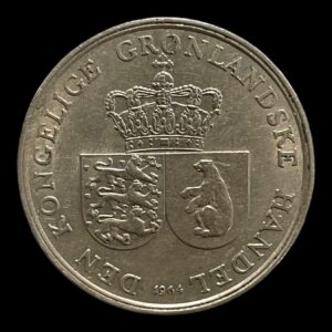 1 kr 1964 Grønland