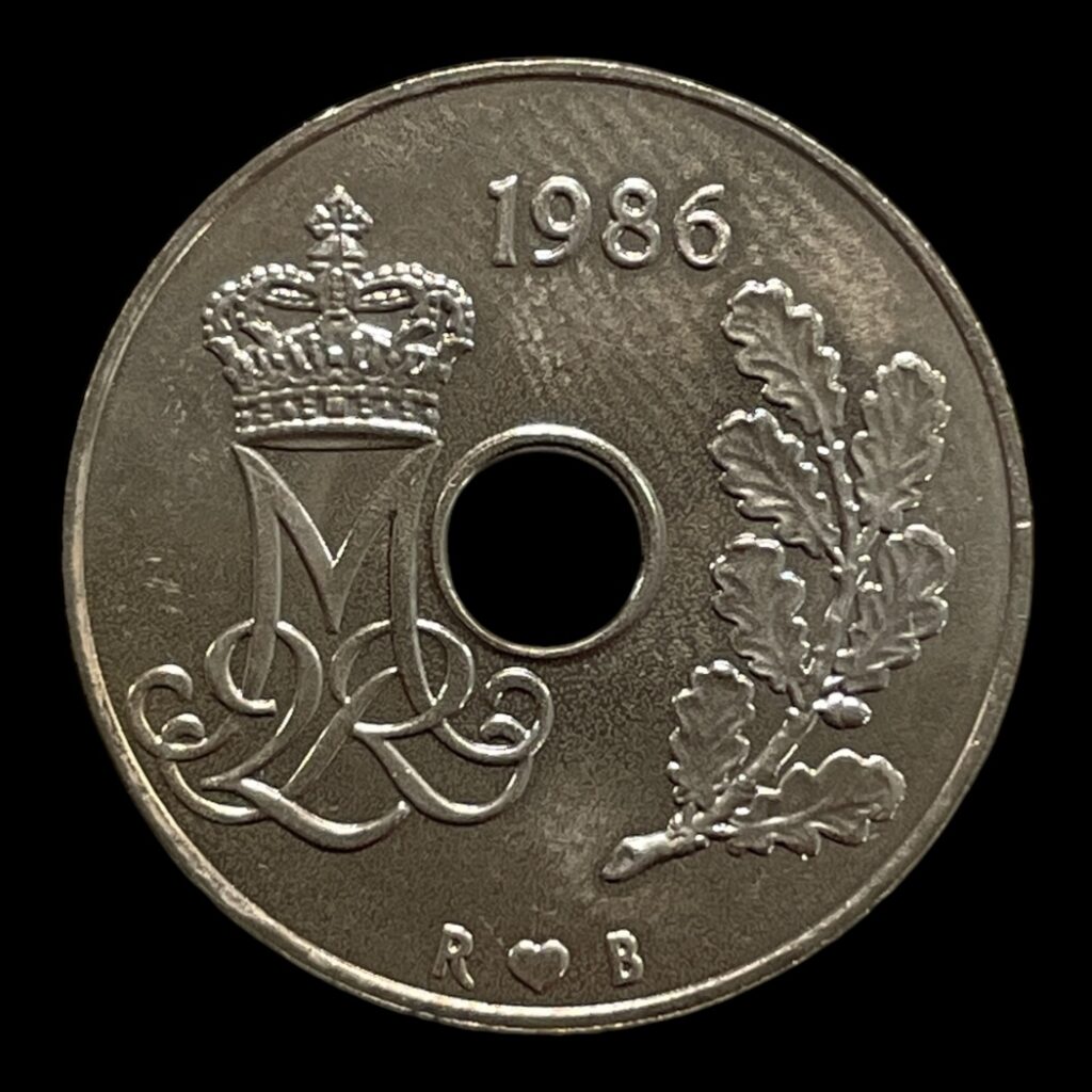 25 øre 1986