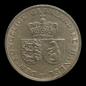 1 kr 1960 Grønland