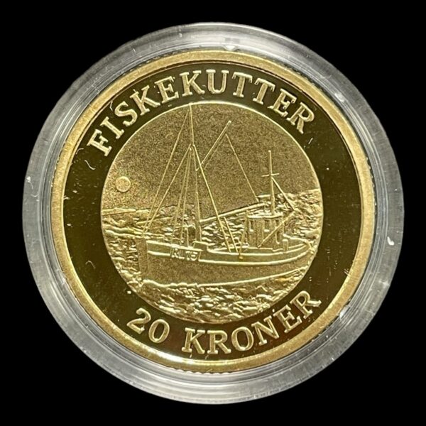 20 Kroner Proof 2012-Fiskekutter