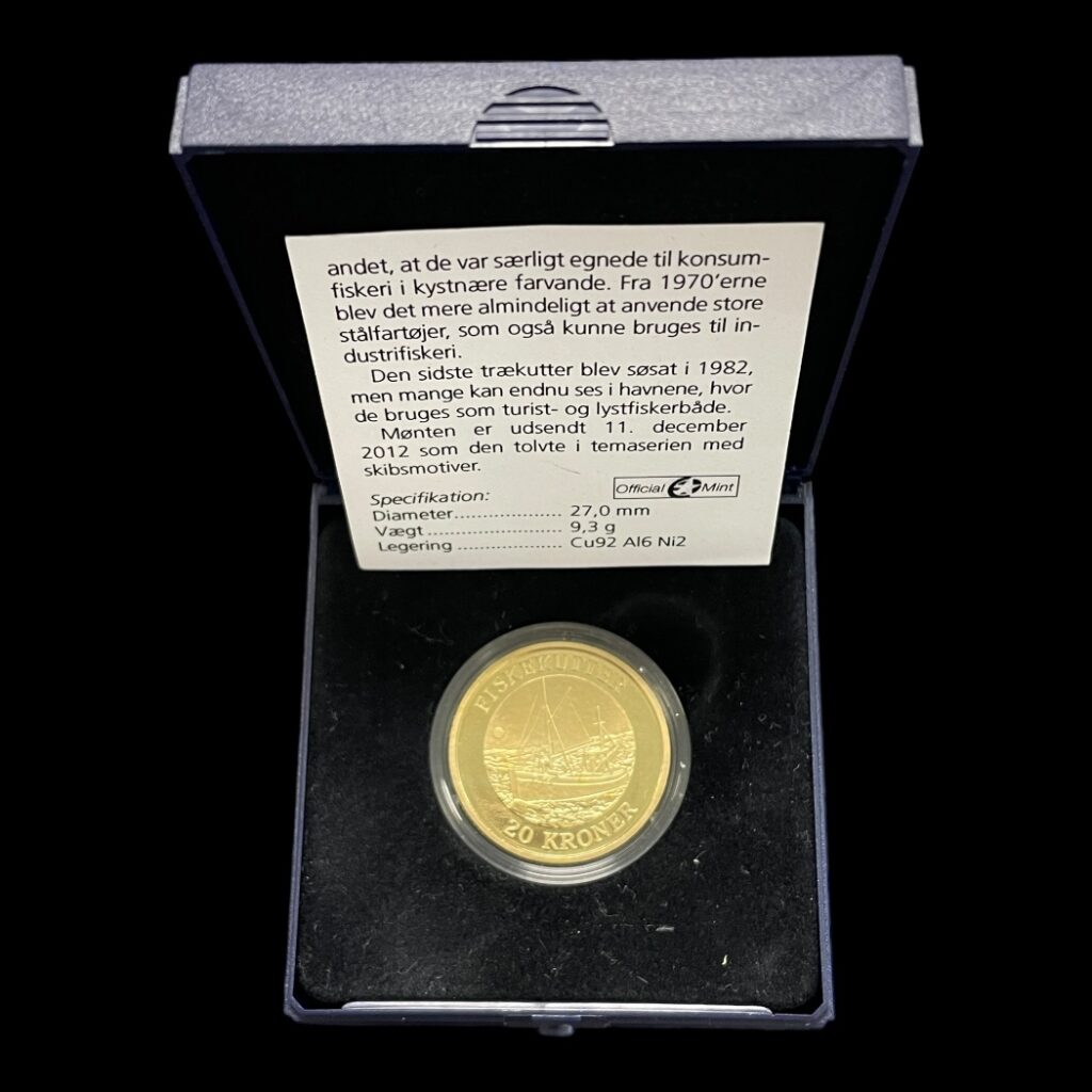 20 Kroner Proof 2012-Fiskekutter